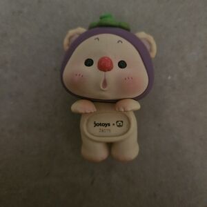 Jotoys x Kawaii purple bear toy